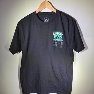 Linkin Park From Zero Tour Shirt Mens M Black Concert Band T-Shirt 2024 Tracklst